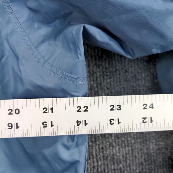 Columbia Omni-Tech Windbreaker Jacket Mens Small Blue Breathable Waterproof - Picture 16 of 16